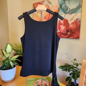 Casual Corner Side Tie Tank (size large bit fits small)